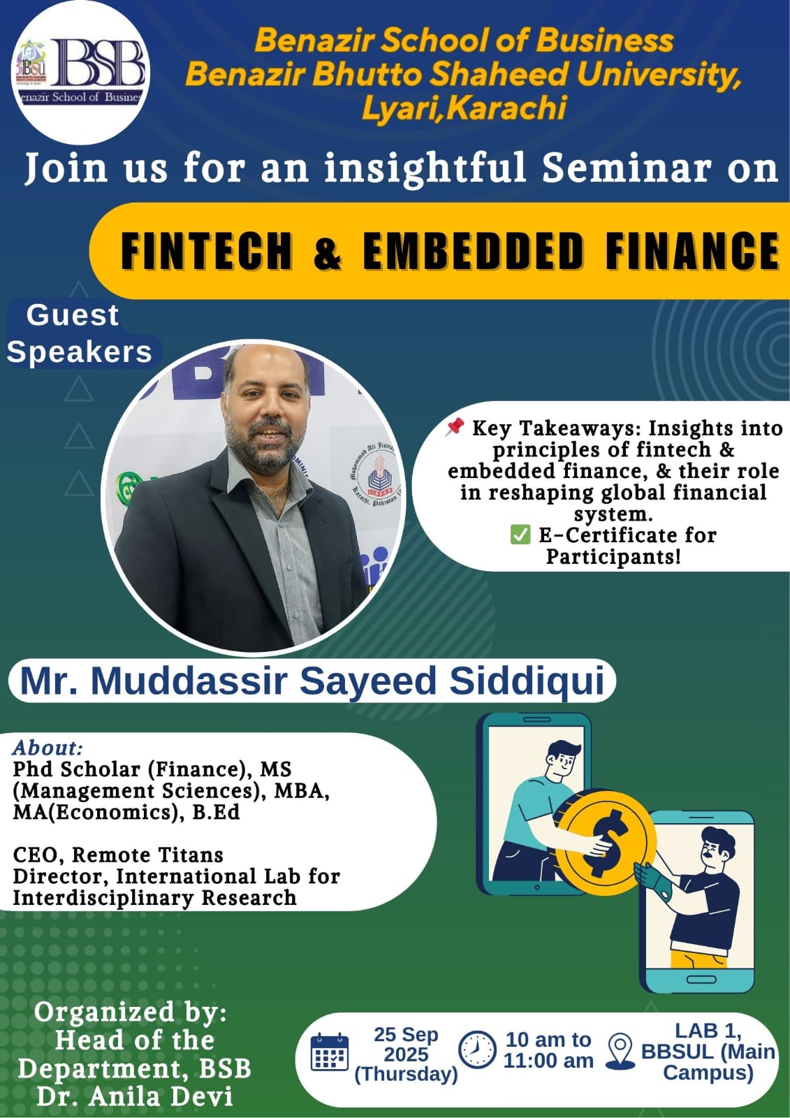 Fintech and Embedded Finance poster